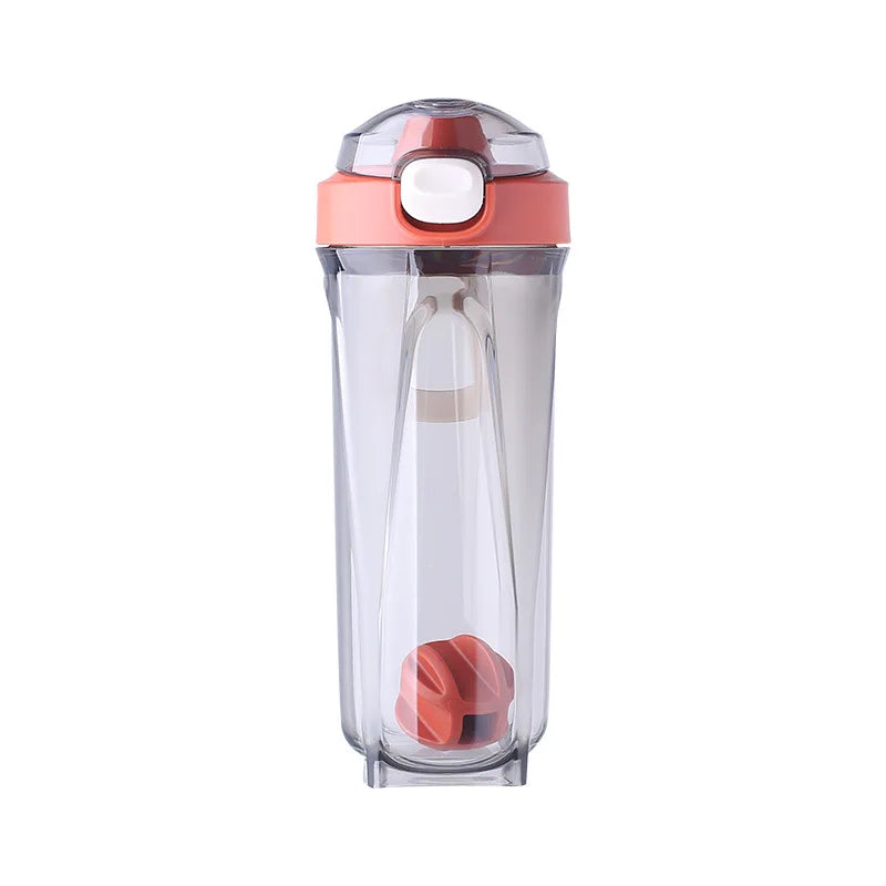 Clear Shaker Bottle Water. 22oz/650ml or 16oz/ 500ml.